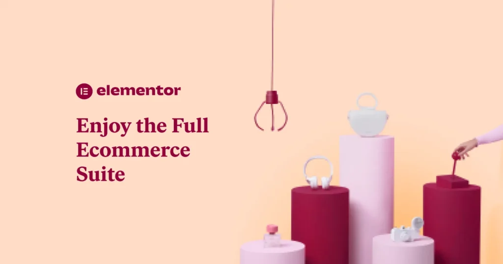 Image of Elementor Ecommerce with  products