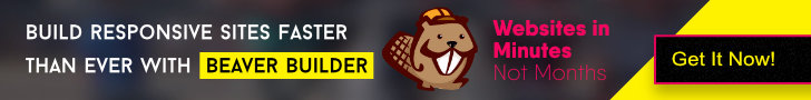 Beaver builder banner