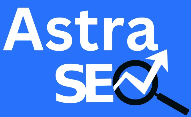 Astra SEO with magnifying glass