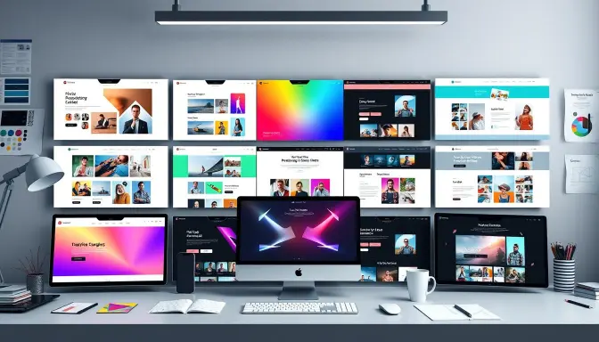 GeneratePress website design showcase: Desktop, laptop, and mobile layouts